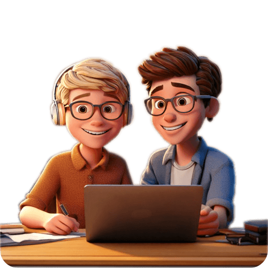 Niños y adolescentes aprendiendo programación de forma divertida
